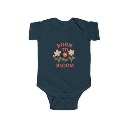 Born to Bloom Floral Baby Bodysuit
