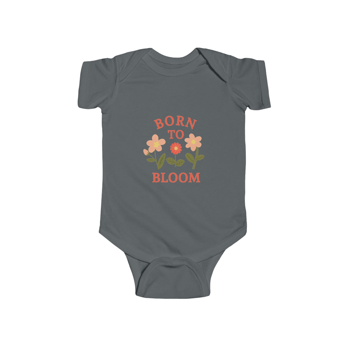 Born to Bloom Floral Baby Bodysuit