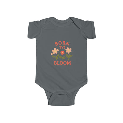 Born to Bloom Floral Baby Bodysuit