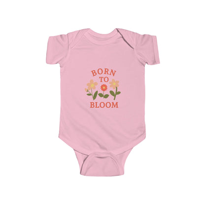 Born to Bloom Floral Baby Bodysuit