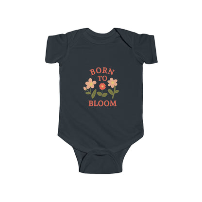 Born to Bloom Floral Baby Bodysuit