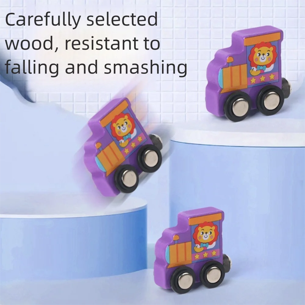 Colorful Magnetic Number Train Set