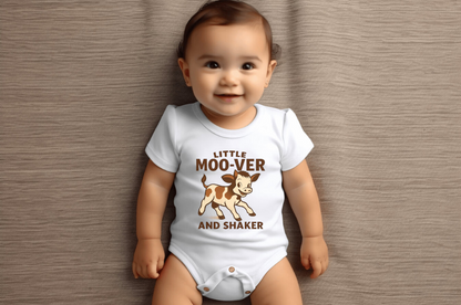 Little Moo-Ver Baby Bodysuit