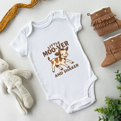 Little Moo-Ver Baby Bodysuit