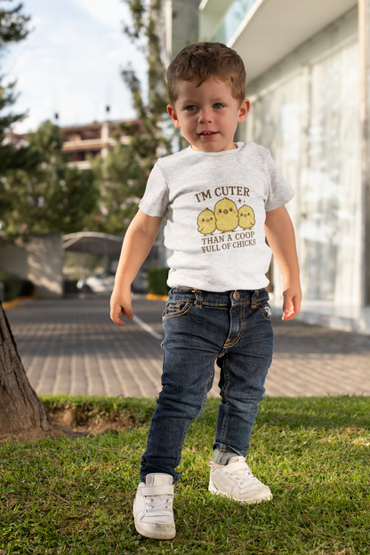 Cuter Than a Coop Full of Chicks Baby Bodysuit