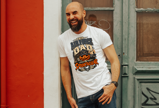 This Air Force Dad Is Spooktacular Halloween T-Shirt