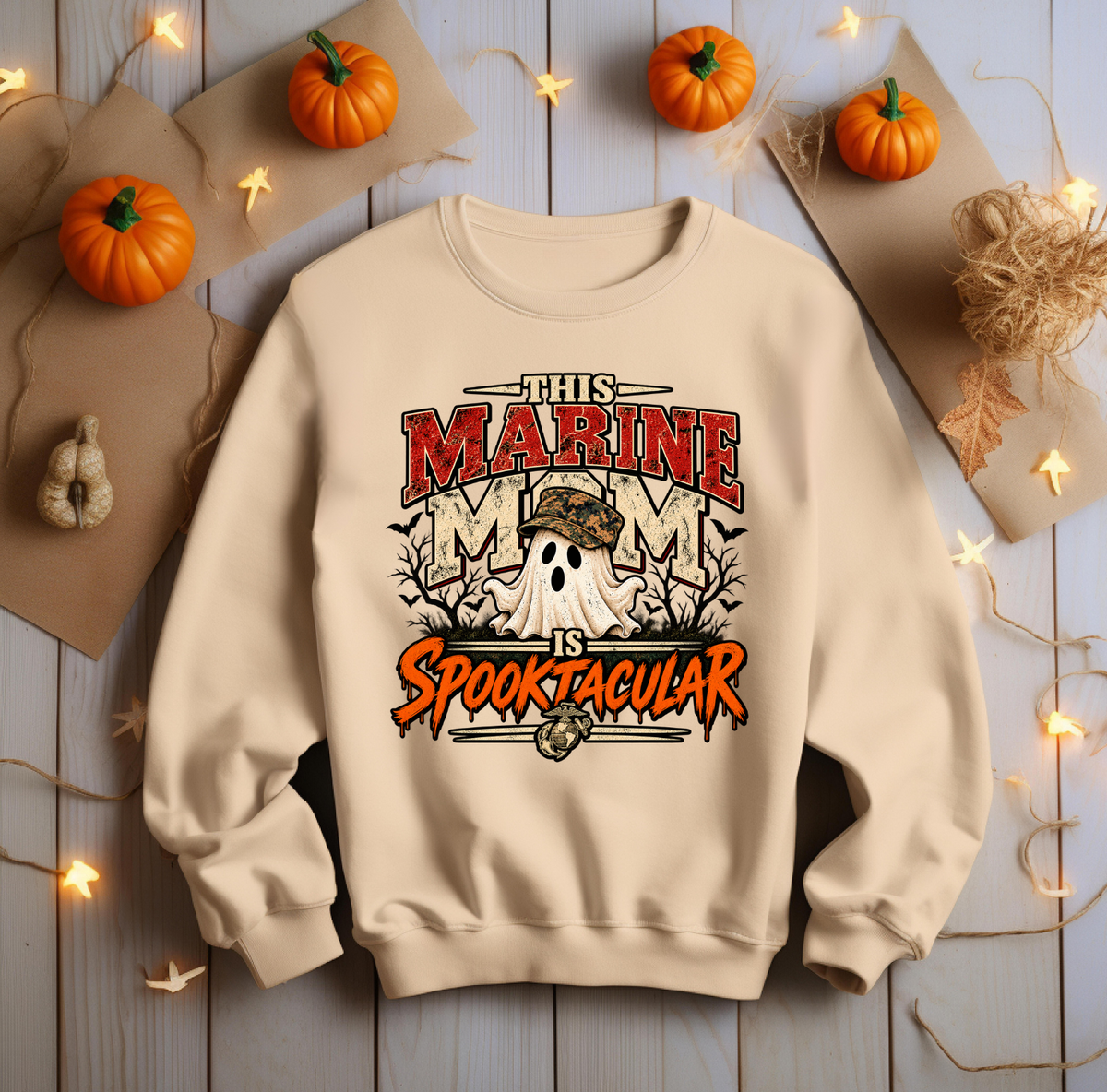 This Marine Mom Is Spooktacular Sweatshirt