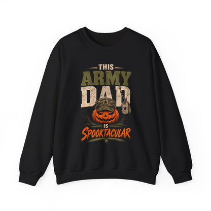 This Army Dad Is Spooktacular Crewneck Sweatshirt