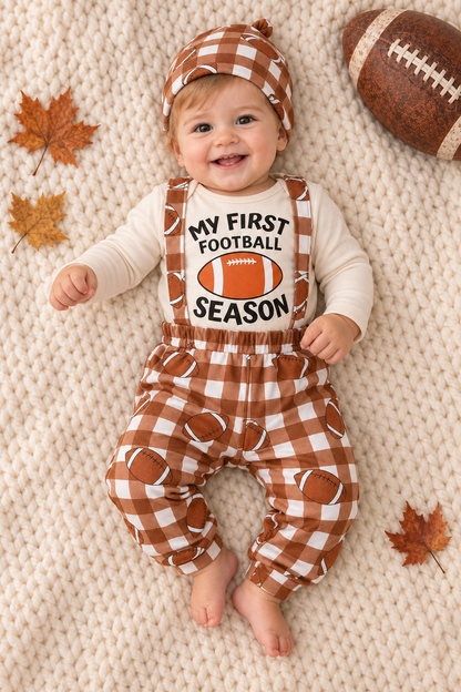 My First Football Season 3-Piece Baby Set